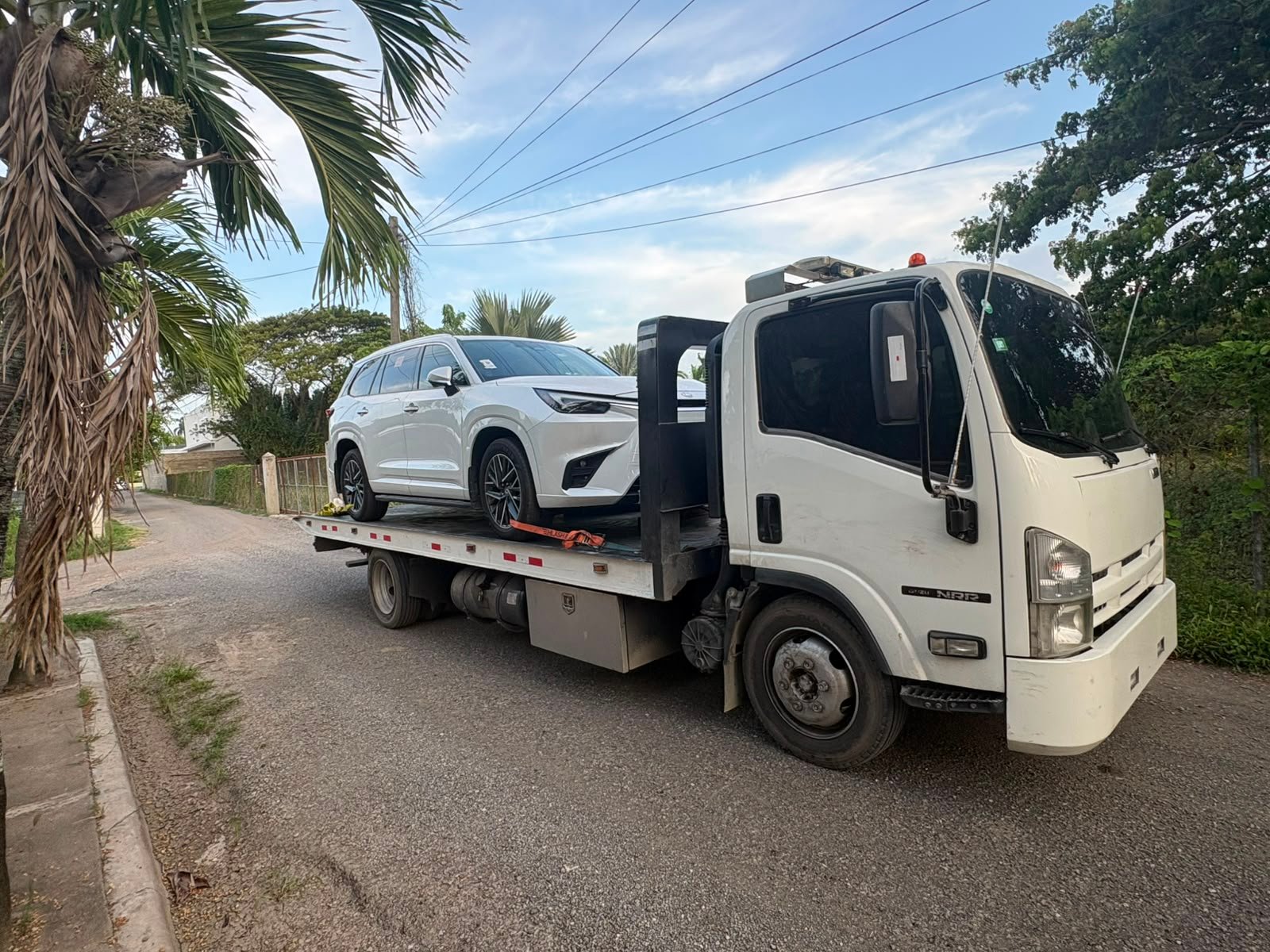 Trabajo realizado por GRÚAS EID